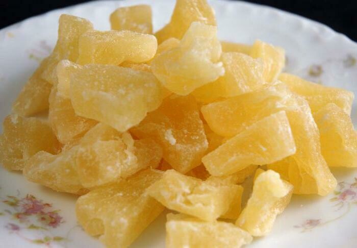 Dried Pineapple with sugar- (   )